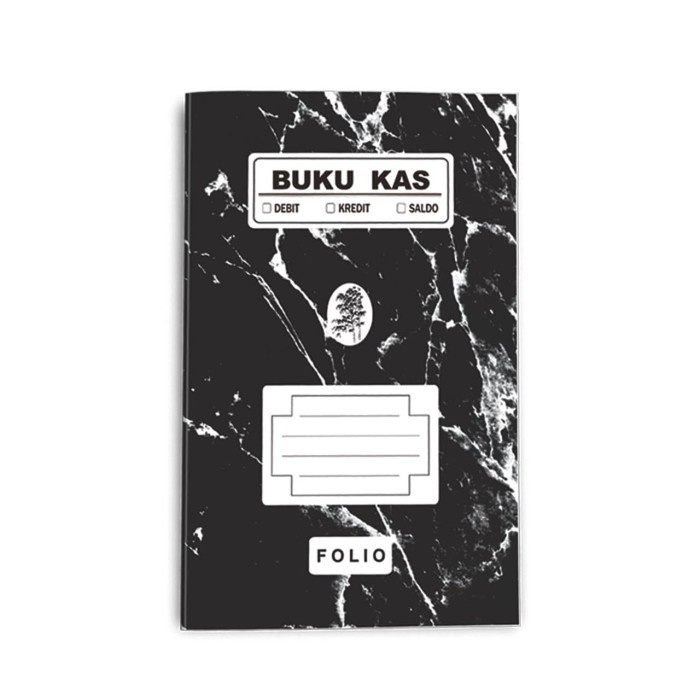 

TERLARIS! Bamboo BUKU KAS Folio [5 bk] Hitam