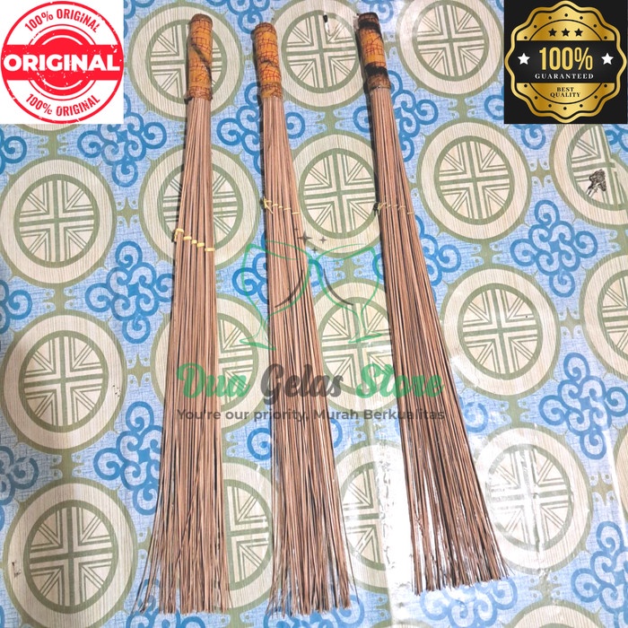 Sapu Lidi Kasur Premium Penebah Pembersih Tebah Kasur Sapu Lidi Gepeng
