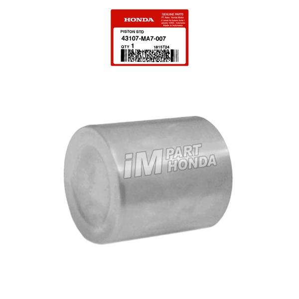 READY STOK 43107-MA7-007 PISTON KALIPER BELAKANG SUPRA X 125 BATMAN HELM IN BLADE 125 FI CS1 TIGER