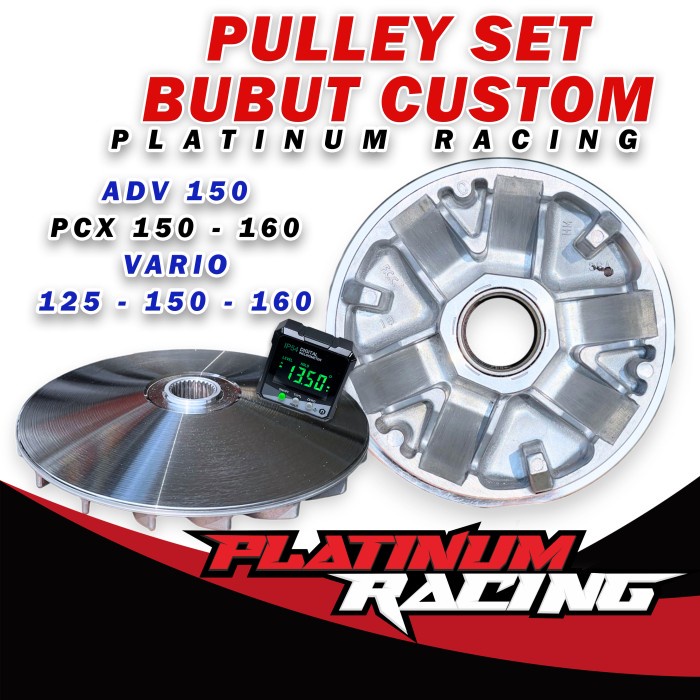 PNP- RUMAH ROLLER VARIO 125 PULLEY BUBUT CUSTOM VARIO 125 PCX ADV 150 160