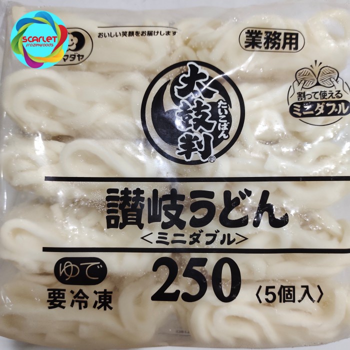

Promo Terbatas Shimadaya Sanuki Udon Taikoban Frozen Udon Jepang 250Gr Aman