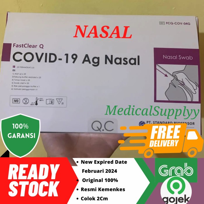 Ready SD Biosensor Fastclear Nasal 1 box