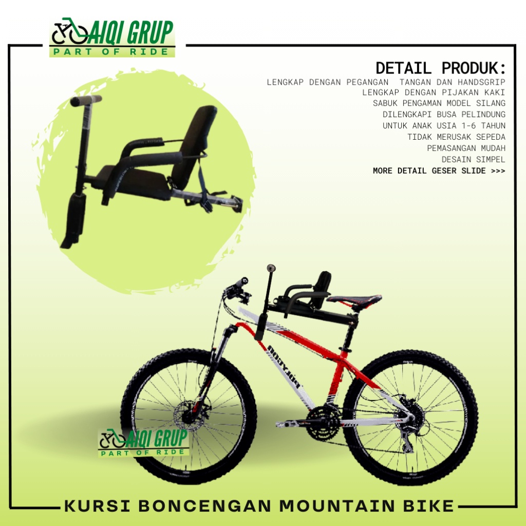 Kursi Boncengan sepeda lipat boncengan sepedah goncengan sepeda anak depan lipat mtb Phoenix sayur
