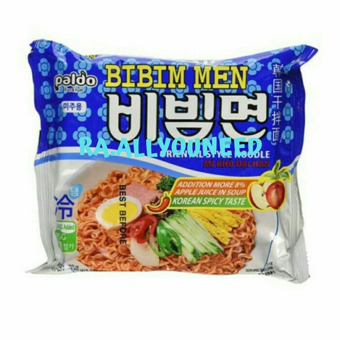 

Sale Terbatas Paldo Bibim Myun /Mi Goreng Instan Rasa Apel 130Gr Aman