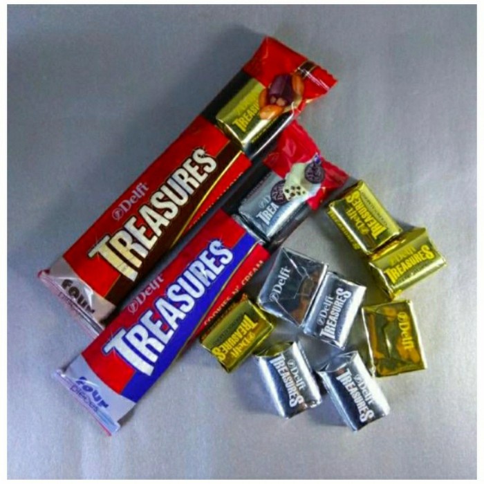 

BARANG TERLARIS Coklat Delfi Treasure Golden Almond 36gram