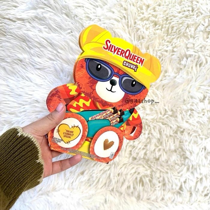 

BARANG TERLARIS Hampers Giftbox Valentine Coklat Silverqueen Beruang/Kado Pacar/Kado Valentine/Kado