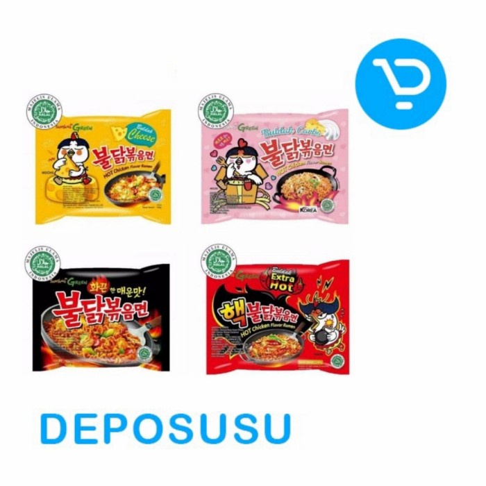 

Promo Terbatas Samyang Ramen Mie Korea All Varian- Hot - Carbonara - Cheese - Extreme Aman