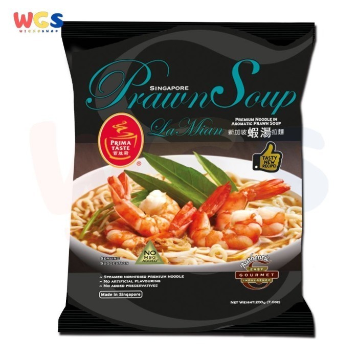 

Promo Terbatas Prima Taste Prawn Soup Lamian 200 Gr - Mie Lamian Aman