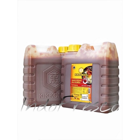 

BARANG TERLARIS Kikkoman Gochujang Sauce- Sambel Pasta Jerigen 5Kg Halal