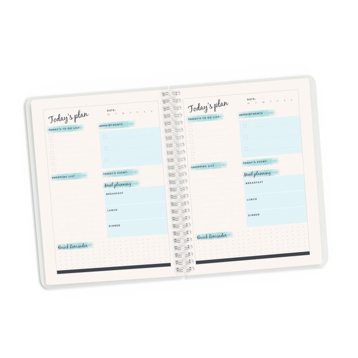 

BARANG TERLARIS Notebook Spiral A5 - Today's Plan