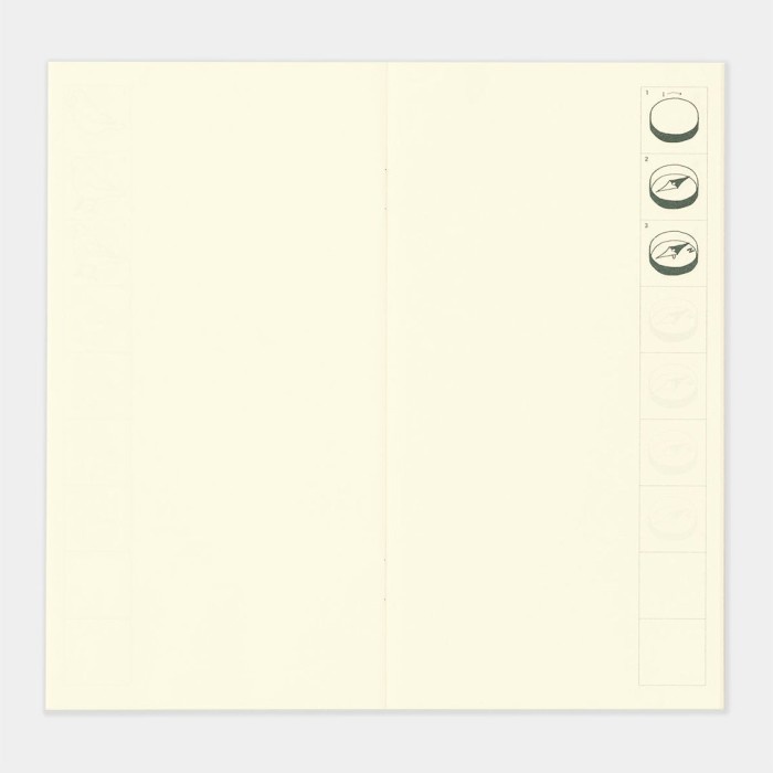 

BARANG TERLARIS Traveler's Factory X Mizushima Notebook Regular Size Refill