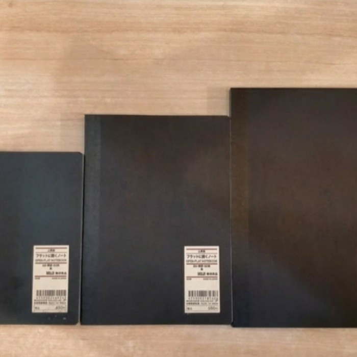 

BARANG TERLARIS MUJI - Hq Paper'Flat Notebook Buku Tulis