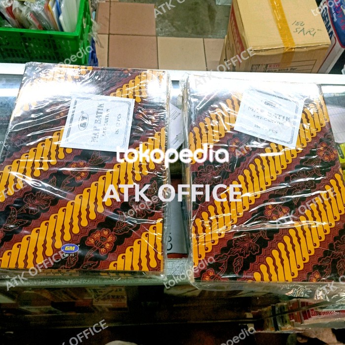 

BARANG TERLARIS Map Batik Karton GM Terlaris sepak (12pcs) Map 5002 BATIK