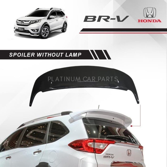"TOP" SPOILER HONDA BRV / SPOILER BRV TANPA LAMPU / SPOILER BRV MODEL ORI
