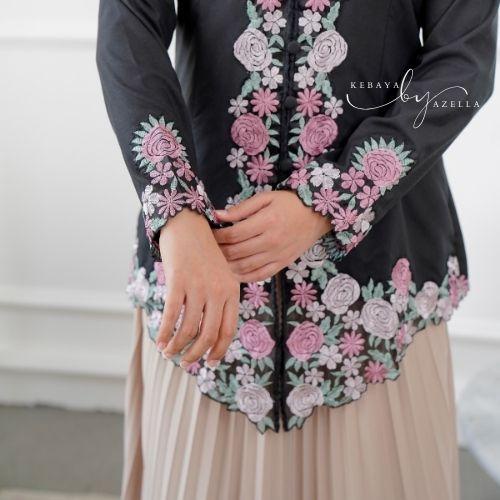 Kebaya Adeeva Series Kebaya Encim Kebaya Bordir Kutu Baru Tradisional Wisuda Brokat Jawa Tasik Dress