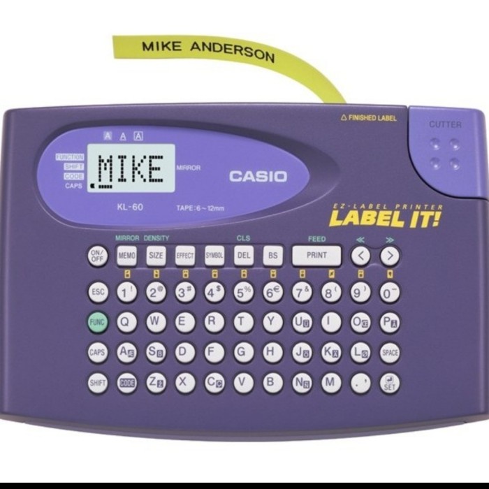 Ready Label/Mesin Label Print/CASIO KL-60/READYSTOCK