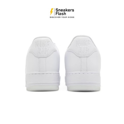 NIKE Air Force 1 Low Color Of The Month Triple White Sepatu Sneakers Unisex - FN5924100 - Size 44