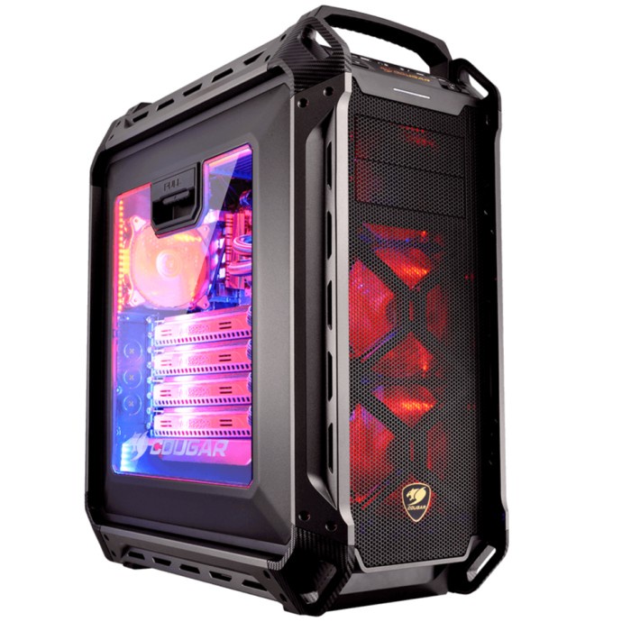 Ready COUGAR PANZER MAX FULL TOWER PC CASE CASING GAMING CHASSIS