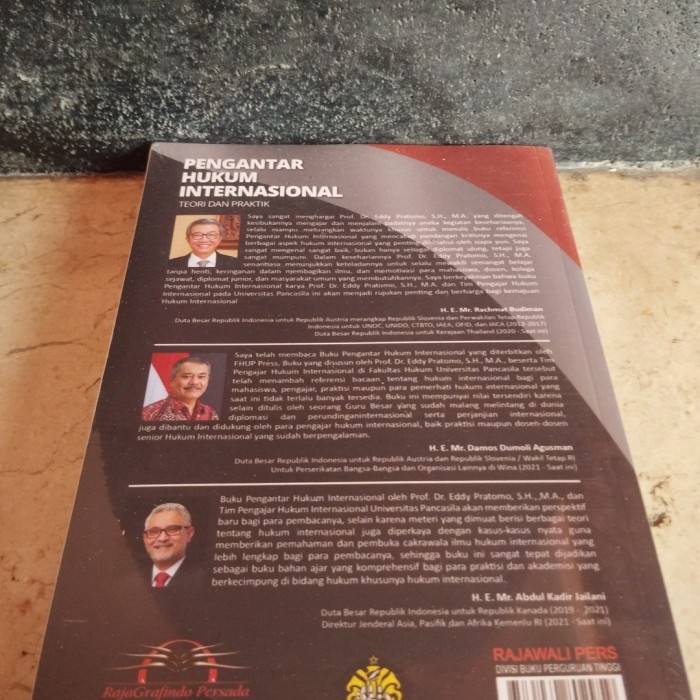 

SALE !!! PENGANTAR HUKUM INTERNASIONAL TEPRI DAN PRAKTIK PROF EDDY PRATOMO READYY