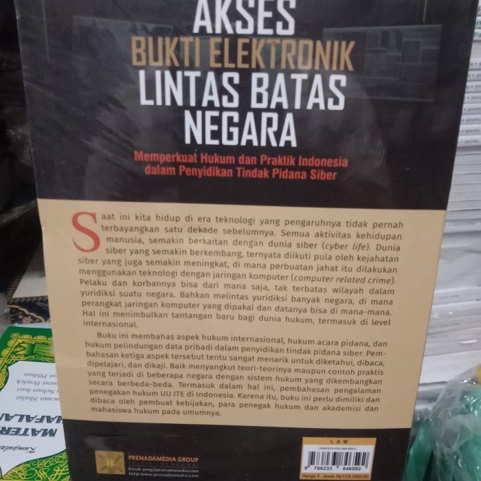 

SALE !!! BUKU AKSES BUKTI ELEKTRONIK LINTAS BATAS NEGARA ORIGINAL READYY