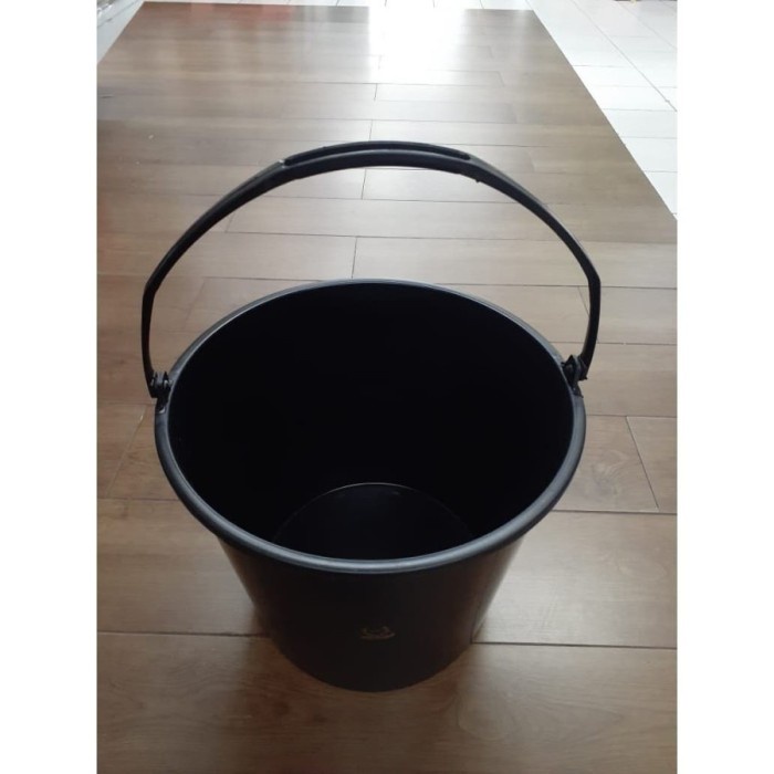New Kiramas Ember Baskom Air Ekonomi Hitam Plastik Gagang Handle Rumah Berkualitas