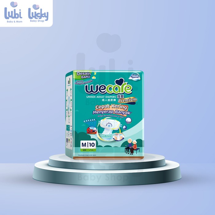 Wecare Premium Adult Diapers size M 10