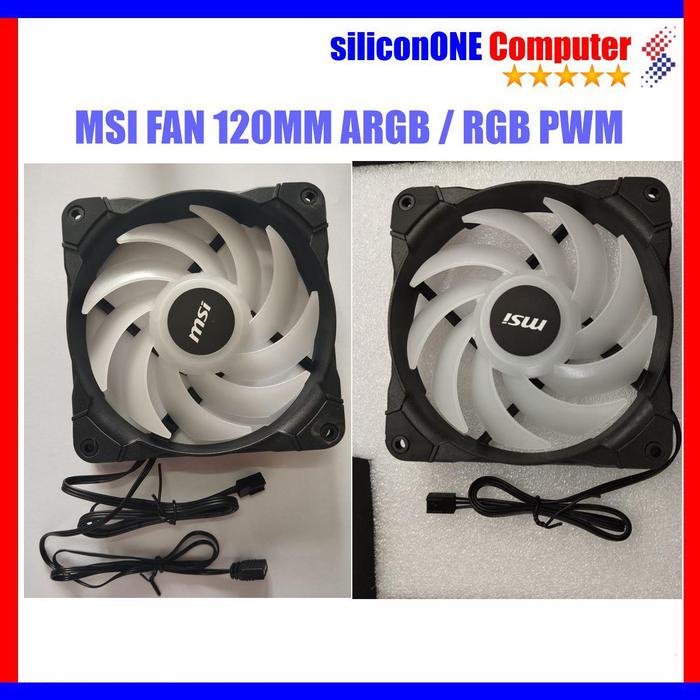 Ready MSI FAN 120MM RGB / ARGB PWM