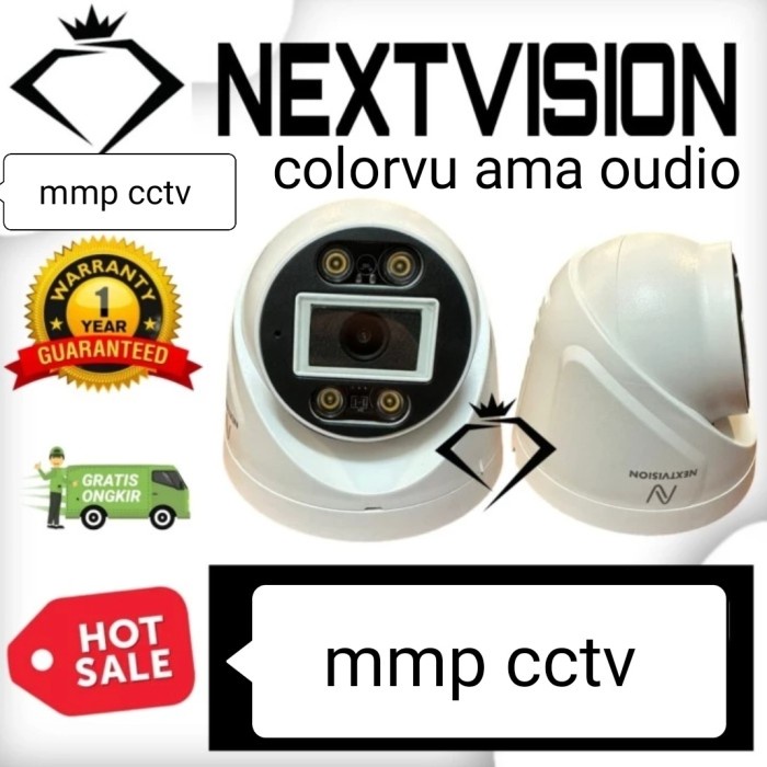 Kamera CCTV Indoor/Outdoor AHD 5MP ColorVu Audio CCTV Full Color