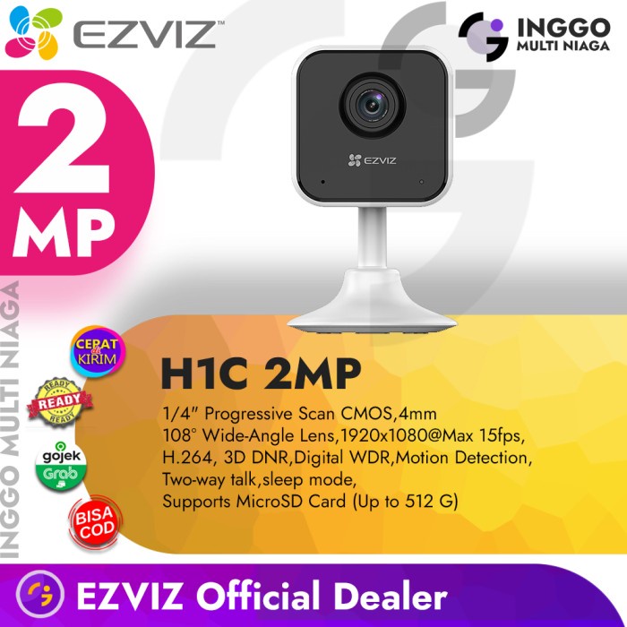 EZVIZ H1c Smart Home Wifi IP Camera Indoor CCTV Type C Wireless Portable IPCam