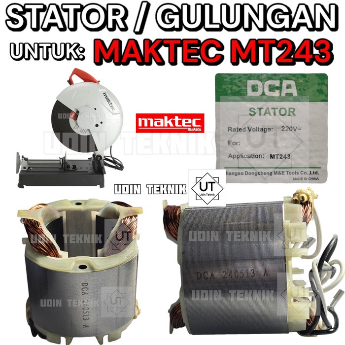 STATOR MAKTEC MT243 BANTALAN MESIN CUT OFF 14" MAKTEC MT 243 DCA