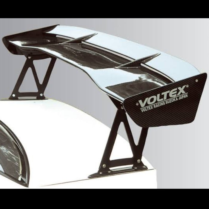 Diecast Voltex GT Wing Carbon skala 1/18