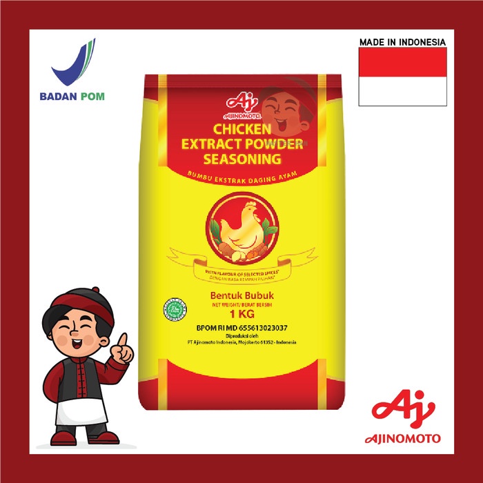 

Promo Terbatas Ajinomoto Chicken Extract Powder Seasoning 1Kg Aman
