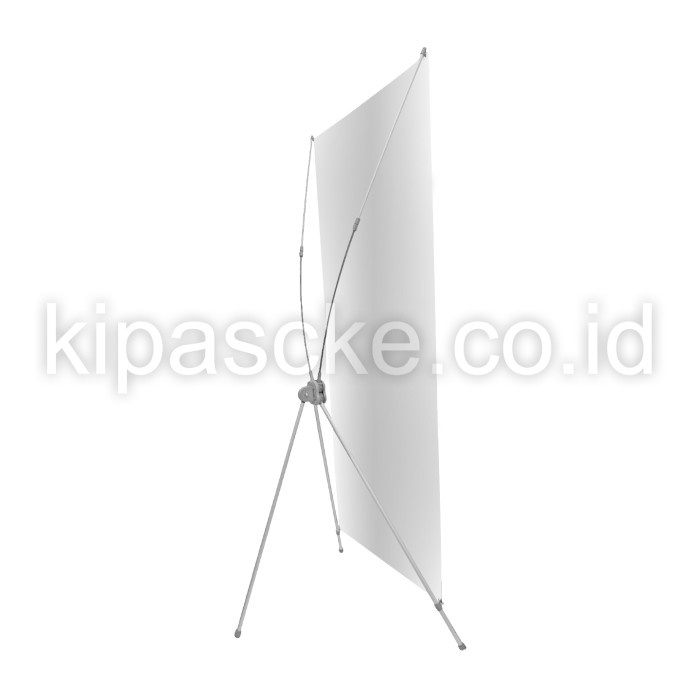 Tiang X-Banner Ukuran 80x180CM (Tanpa Kain Albatros)