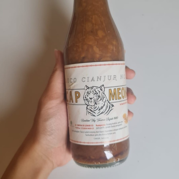

Sale Terbatas Paket 3 Botol Tauco Basah Cap Meong Ny. Tasma Khas Cianjur Aman