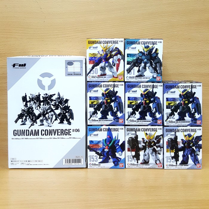 FW GUNDAM CONVERGE #06 [8/SET] Wing Heavyarms Mk-II Hamrabi Sisquiede