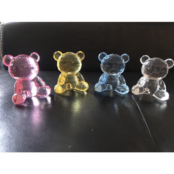 Crystal Bear Beruang Timezone Mainan