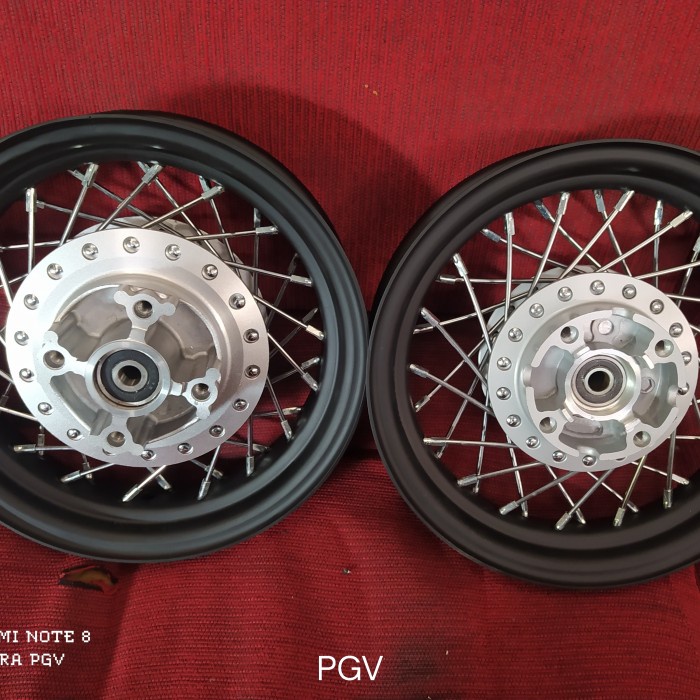 velg jari jari ring 10 velg custom mini bike honda monkey