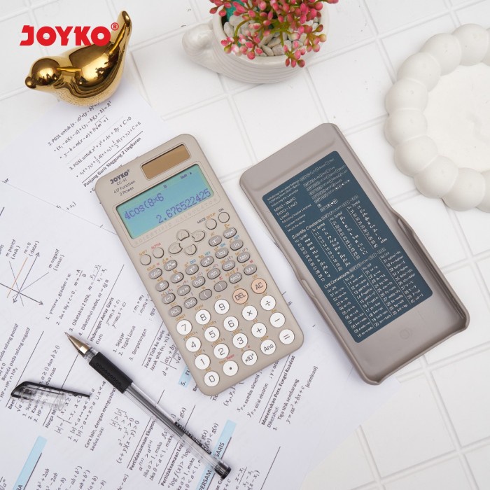 

JOYKO CC-61 ~ KALKULATOR SEKOLAH / SCIENTIFIC CALCULATOR KULIAH CC61