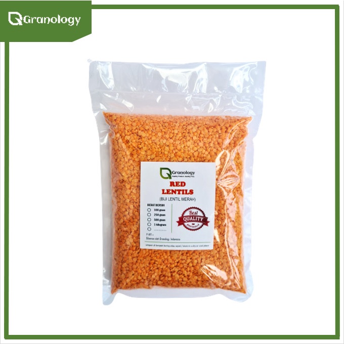 

Kacang Lentil Merah / Red Lentil (1 kilogram) by Granology