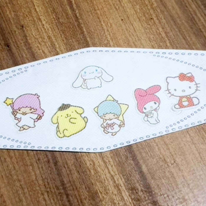 MNTB" CUTE AROMASK PATCH TEMPELAN MASKER LUCU KARAKTER STICKER STIKER PARFUM