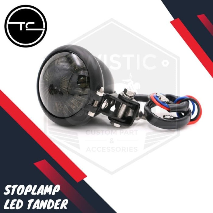 STOPLAMP LED TANDER LAMPU BELAKANG MOTOR KAWASAKI W175 CB HARLEY