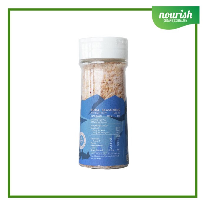 

Sale Terbatas Pura Himalayan Salt Non Gmo 125G Aman