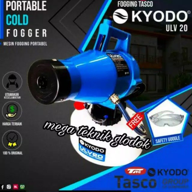 MESIN SPRAYER KYODO ULV-20 ULV COLD FOGGER MESIN FOGGING EMBUN