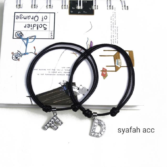 GELANG TALI INISIAL HURUF A SAMPAI Z