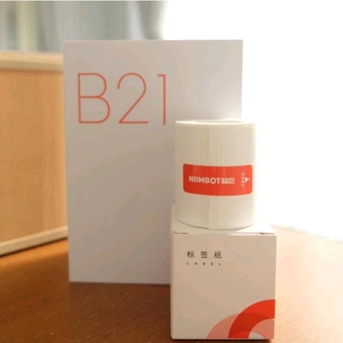 

Barang Terlaris Niimbot B21 Thermal Printer Label Roll / Refill Label Cod
