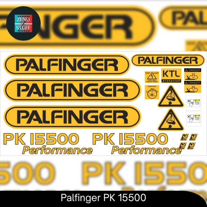

Terbaru!! Sticker Palfinger Pk 15500 1 Set Decal Cod