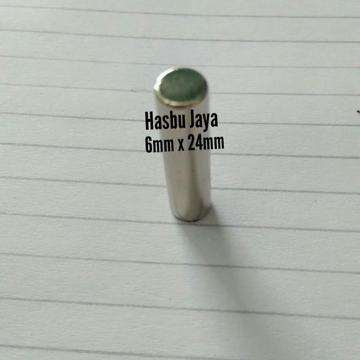 MAGNET NEODYMIUM 6MM X 24MM BATANG