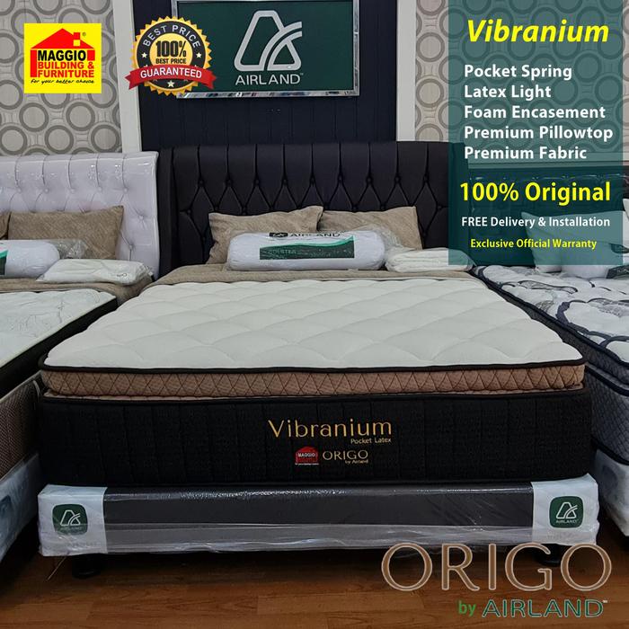 Terlaris KASUR SPRINGBED ORIGO - MATRAS FURNITURE - MAGGIO VIBRANIUM - ORIGO by AIRLAND SPRINGBED