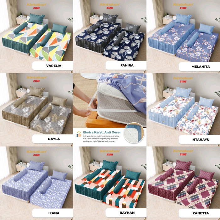New Sprei Kintakun Sorong 120X200 2In1/Kintakun Sorong/Kintakun 2In1 Readyy