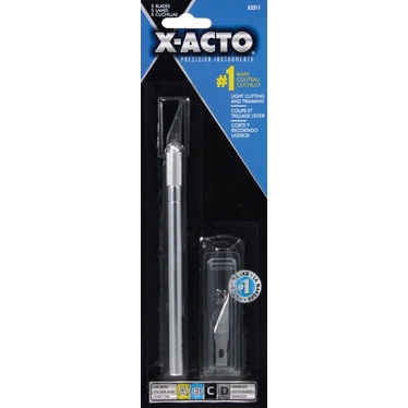 

TERBARU! X-ACTO No. 1 Precision Knife With 5 No. 11 Blades - #1 Knife X3311